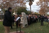Inaugurado un parque en memoria de Xué S. Saura, víctima de violencia de género