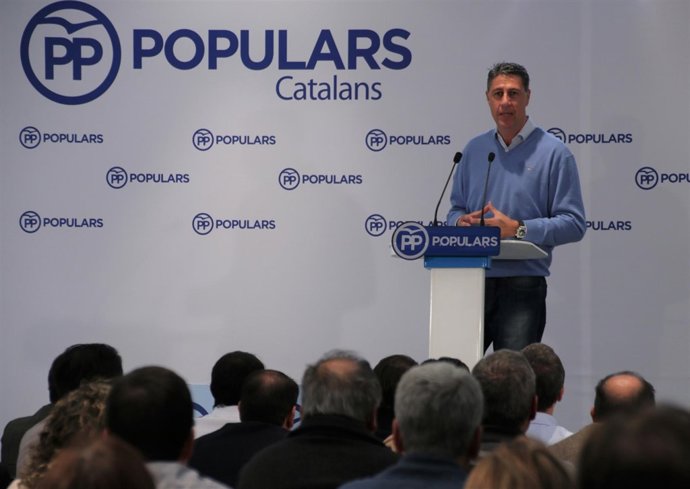 Albiol (PP) en el cierre de la Intermunicipal del PP en Mataró