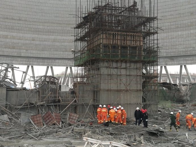 Central eléctrica ubicada en la ciudad de Fengcheng, en el sureste de China