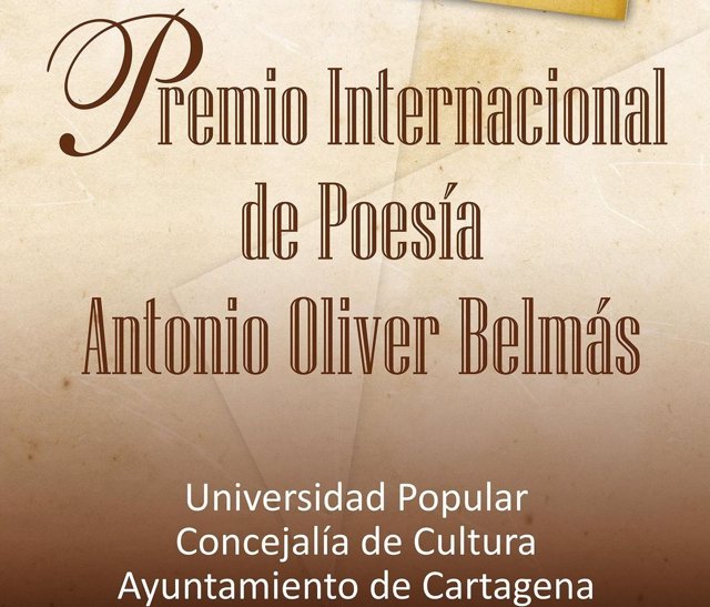 Premio de Poesía Antonio Oliver Belmás 