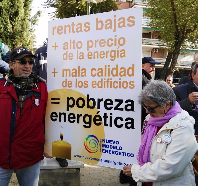 Pobreza energética manifestación