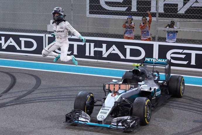 Nico Rosberg campeón mundo Mundial F1 Abu Dabi