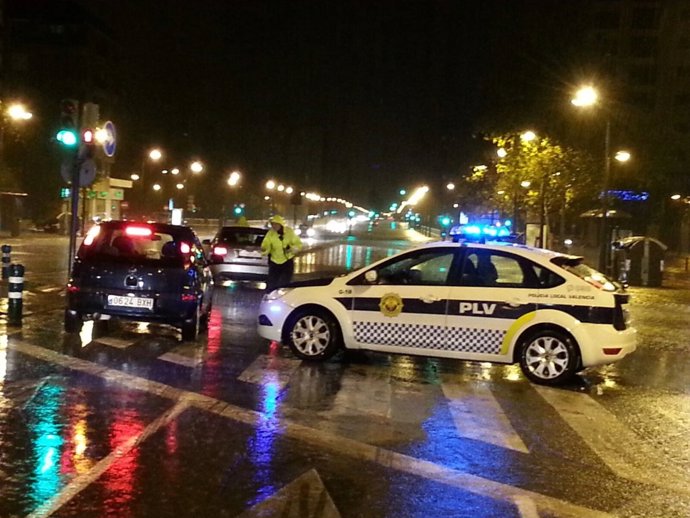 Temporal de lluvias en la Comunidad Valenciana