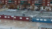 Educación suspende las clases en el colegio 103 tras el episodio de fuertes lluvias