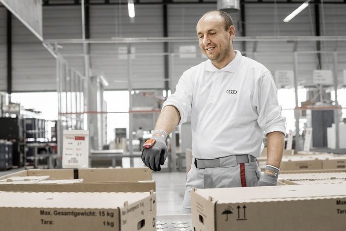 Guante ergonómico de Audi