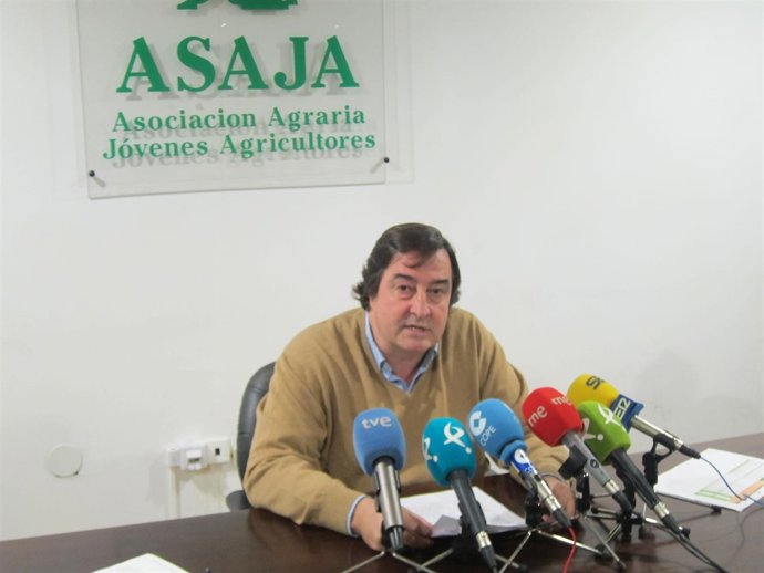 Ángel García Blanco, presidente de Asaja Extremadura