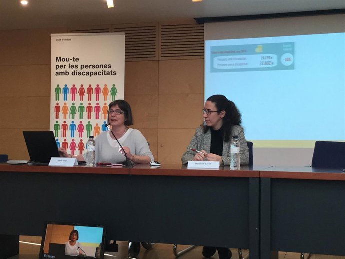 Pilar Díaz y Meritxell Caralt, miembras de Cocarmi