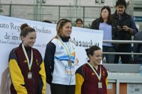 Michelle Alonso, doble campeona absoluta canaria de natación convencional