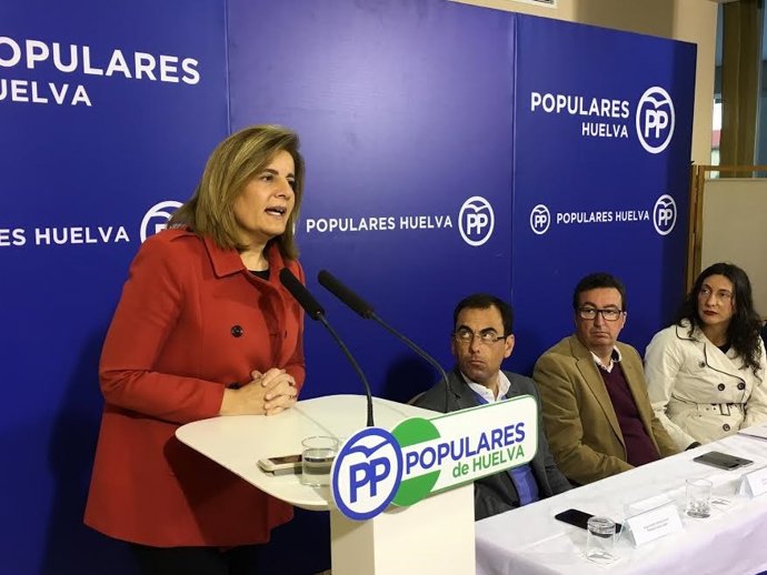 La ministra de Empleo y Seguridad Social, Fátima Báñez.