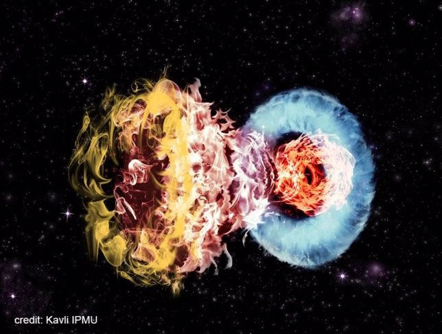 Supernova de choque interactuante