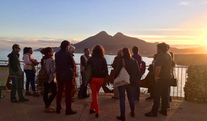 Las jornadas han finalizado con una ruta por Níjar.