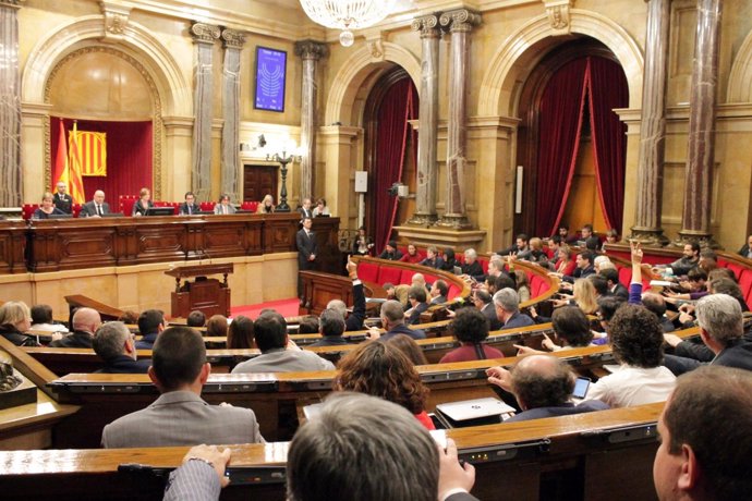 Pleno del Parlament