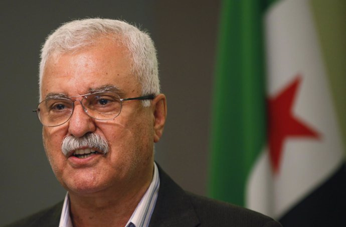 El jefe del Alto Comité Negociador (ACN) de la oposición siria, George Sabra