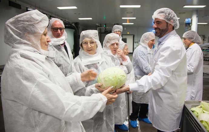 Visita de Informacu Rioja a dos proveedores de Mercadona