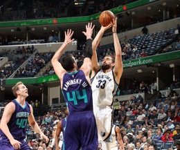 Marc Gasol en el Memphis Grizzlies - Charlotte Hornets