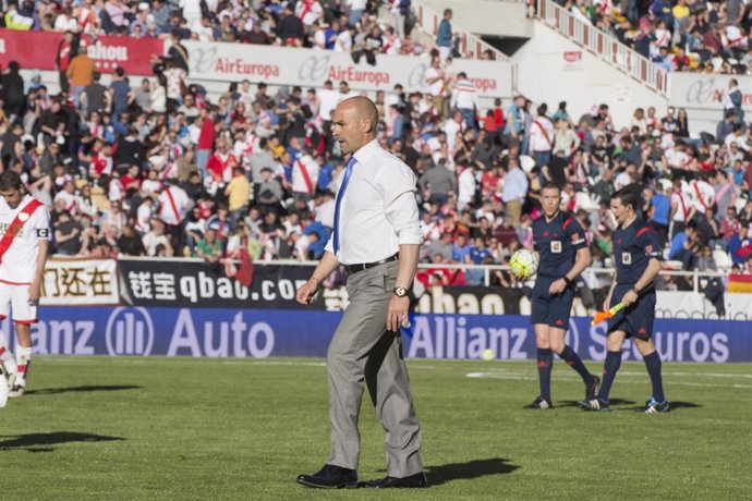 Paco Jémez entrenador del Rayo Vallecano