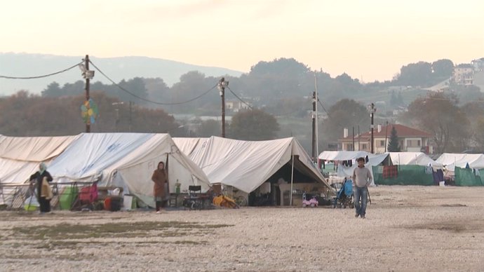 Campo de Refugiados de Katsikas en Grecia 
