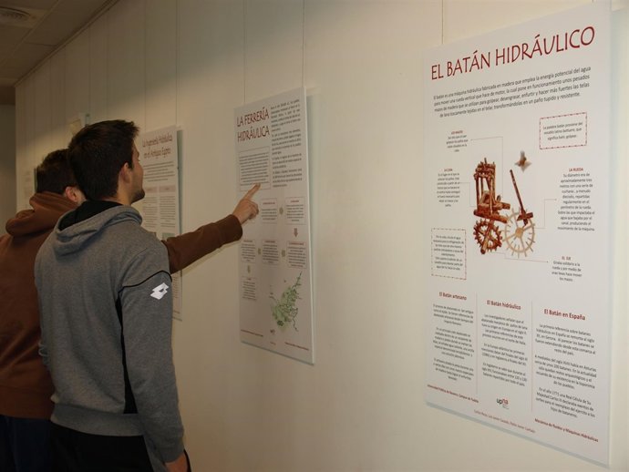 Exposición en la UPNA.
