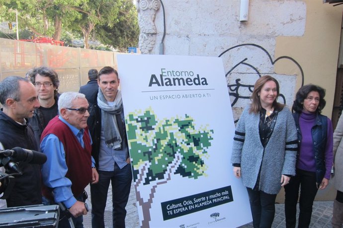 Campaña promoción comercios Alameda plataforma afectados metro Martín Rojo