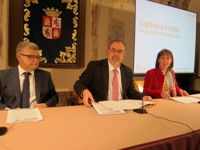 Fernando Rey, feliz tras los resultados del estudio TIMSS. 