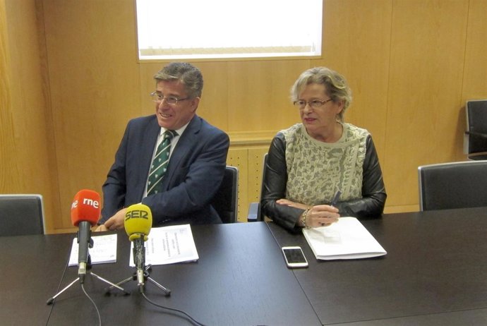 López (i) y Nafría (d)