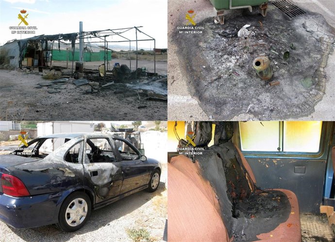 La Guardia Civil Detiene Al Presunto Autor De Medio Centenar De Incendios En El 