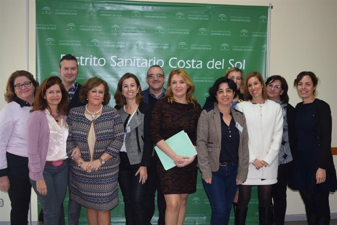 La delegada de Salud visita obras de urgencias en Mijas 