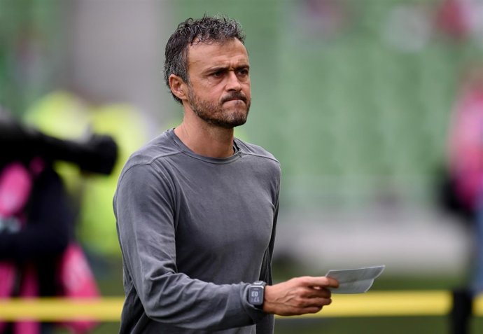 Luis Enrique, entrenador del FC Barcelona