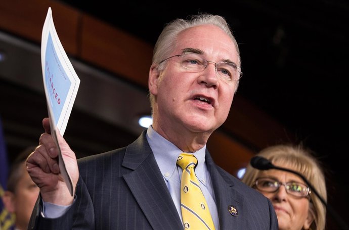 Tom Price, propuesto para el Departamento de Sanidad de EEUU