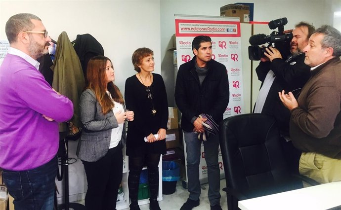 Verónica Pérez en el CADE de la Alameda.