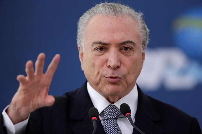 El presidente de Brasil, Michel Temer