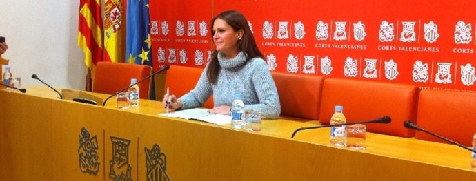 Beatriz Gascó (PP) en rueda de prensa