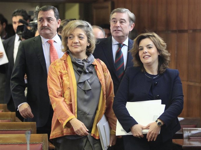 Soraya Saénz De Santamaría En El Senado