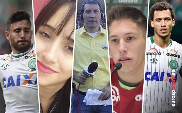 Supervivientes del accidente de Colombia