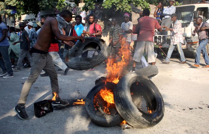 Protestas en Haití por los resultados electorales