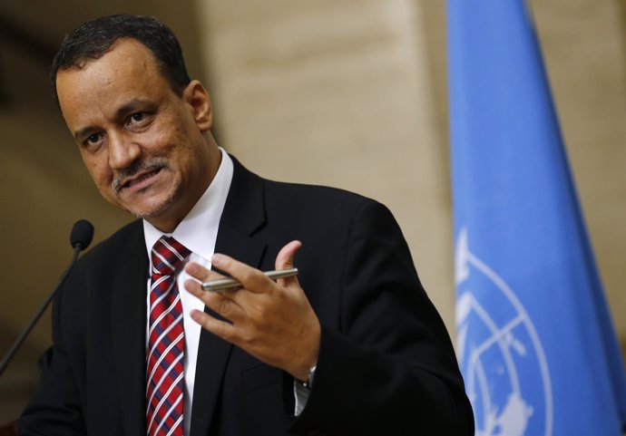 El enviado especial de la ONU a Yemen Cheikh Ahmed