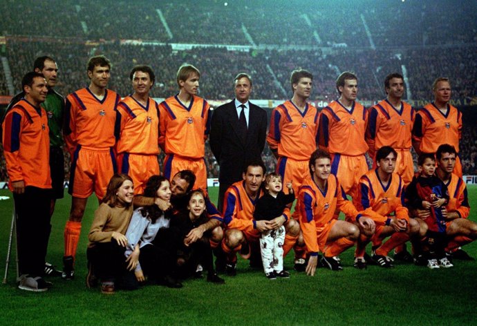 Johan Cruyff y el Dream Team del Barcelona
