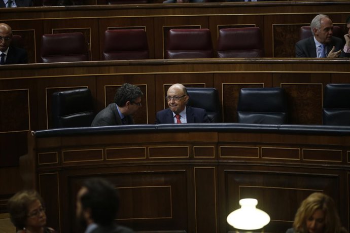 Cristóbal Montoro en el Congreso