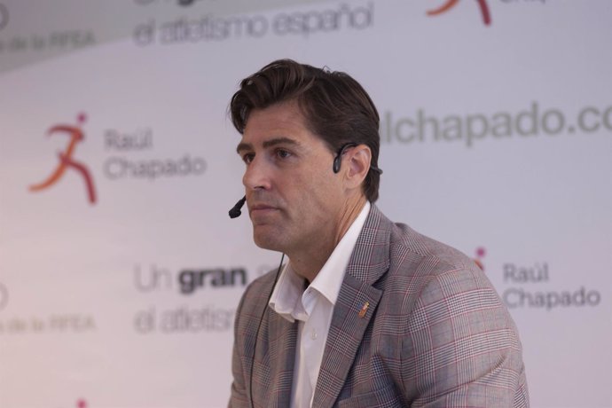 Raúl Chapado presenta su candidatura a la RFEA