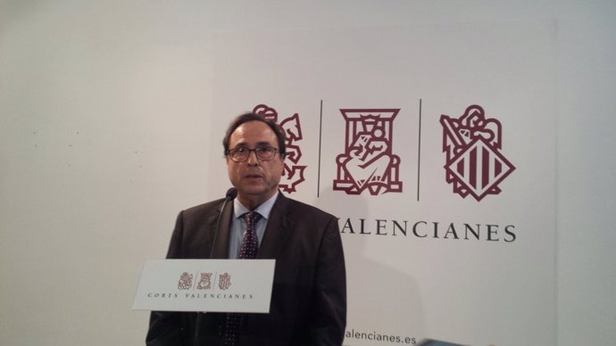 El conseller Vicent Soler, en rueda de prensa