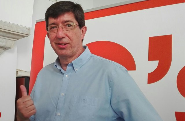 Juan Marín, hoy ante los medios