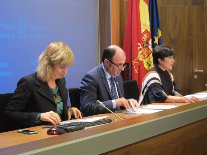 Rueda de prensa tras la sesión de Gobierno.