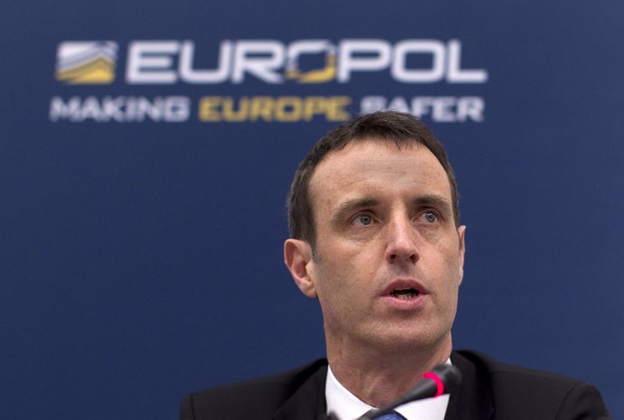 El director de Europol, Rob Wainwright, en una comparecencia