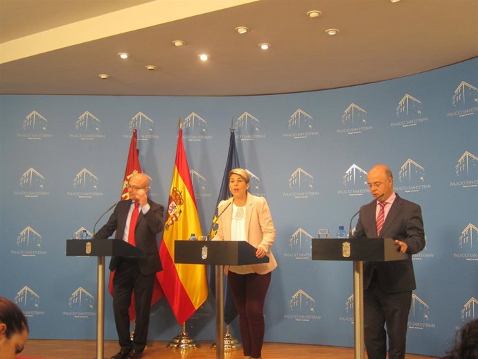 Juan Hernández, Noelia Arroyo y Andrés Carrillo