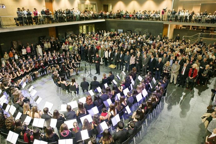 Acto institucional con motivo del Día de Navarra.