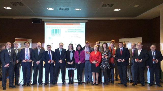 Acto de reconocimiento de Cruz Roja Jaén.
