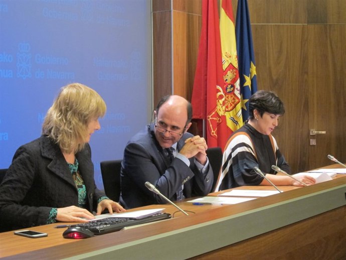 Ana Ollo, Manu Ayerdi y María Solana.