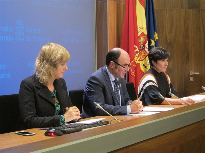 Ana Ollo, Manu Ayerdi y María Solana.