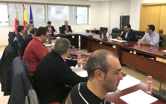 Reunión con el consejero de Presidencia