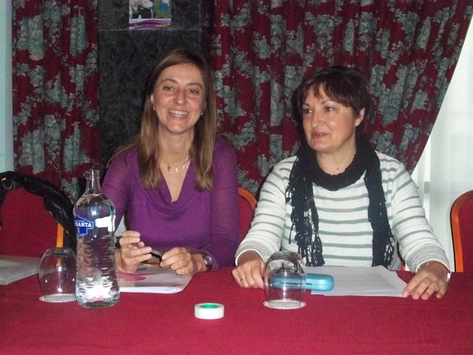 Esperanza Vázquez durante su participación en las Jornadas